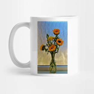 Flowers By The Window Mug